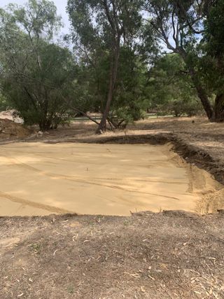 Professional swimming pool excavation work in progress in Mandurah, showing precise digging for pool installation
